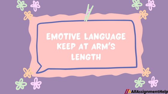 emotive-language-keep-at-arm's-length