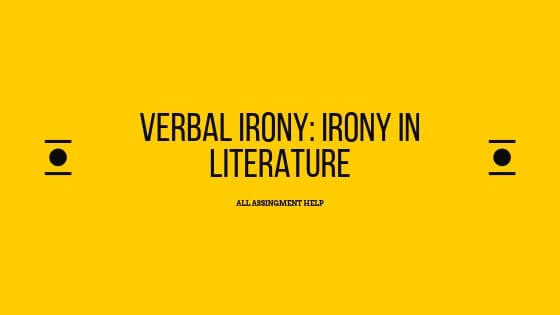 Examples Of Irony In Literature