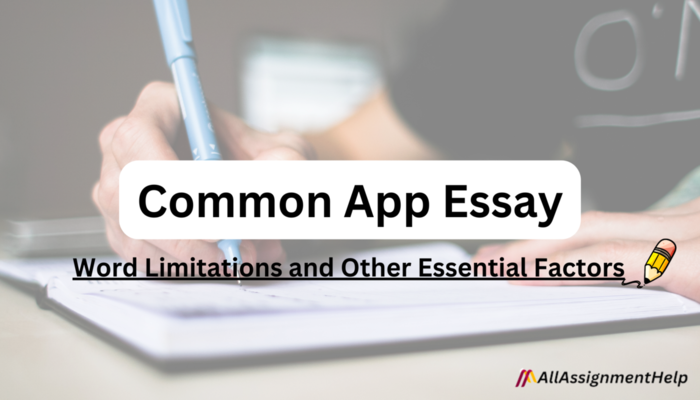 common app essays word limit