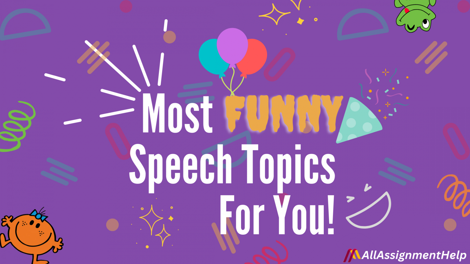 Get to know funny speech topics to impress your target audience