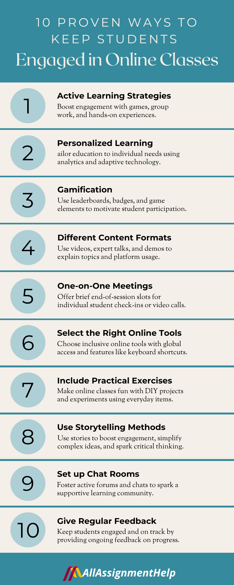 engage students in online classes