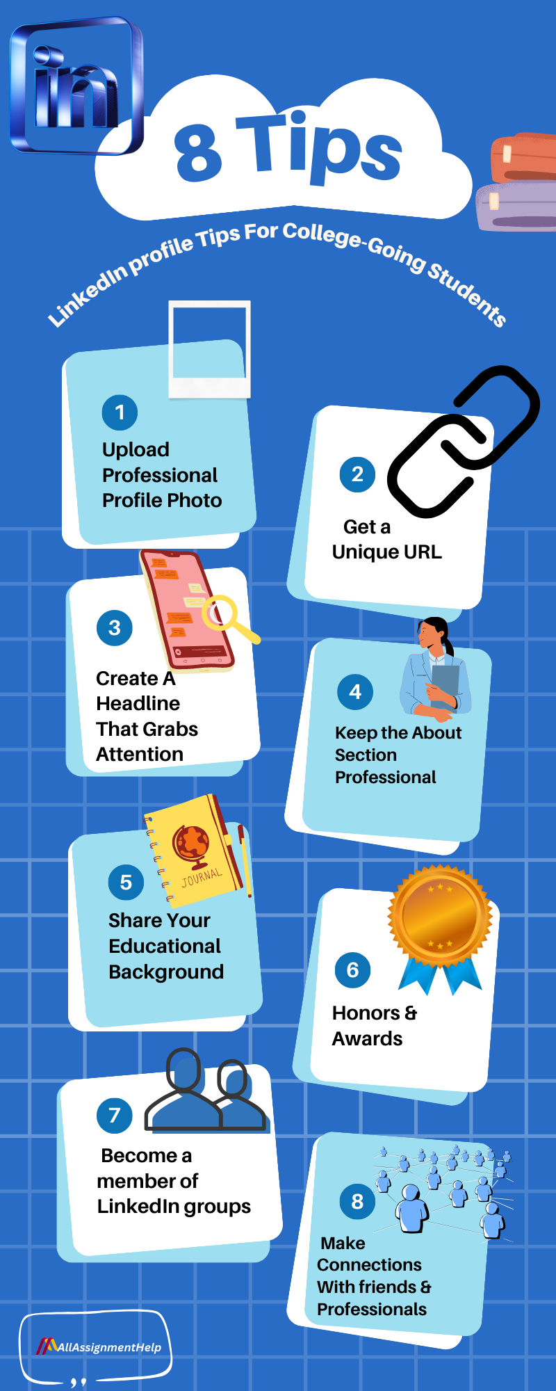 Linkedin Profile Tips for College Students
